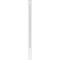 Ekena Millwork Fluted PVC Pilaster w/Decorative Capital & Base, 5"W x 90"H x 2"P PILP05X090FL02-2 - alternate 5